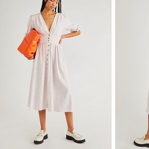 Free people love of my life ivory dress